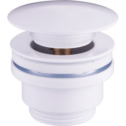 Sifon rotund universal pentru chiuvetă, care se închide Mexen, ClickClack, alb, 79930-20