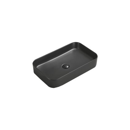 Mexen Vena, chiuveta blat 710x370x110 mm, negru mat, 22196085