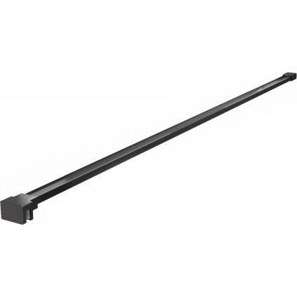 Mexen Walk-In, distantier stabilizator pentru paravan de dus pentru sticla 6(8) mm, lungime max 150cm, negru mat, 800-01-70