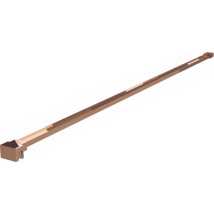 Mexen Walk-In, distantier stabilizator pentru paravan de dus pentru sticla 6(8) mm, lungime max 150cm, aur roz, 800-01-60