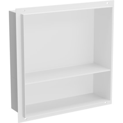 Mexen X-Wall-NR, poliță pentru încastrare sub gresie fără guler 30 x 30 cm, alb, 1921303010S