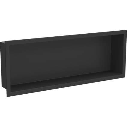 Mexen X-Wall-R, raft de perete cu guler 60 x 20 cm, negru mat, 1970602010