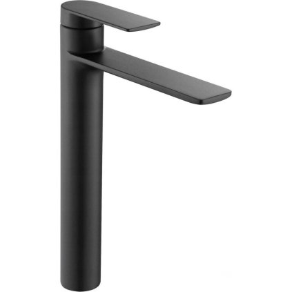 Mexen Zero, baterie pentru chiuvetă înaltă h-297, negru mat, 71110-70