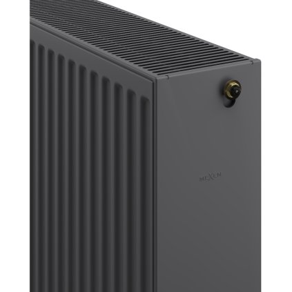 335759 5 mexen mexen cv33 panelovy radiator 300 x 600 mm spodne pripojenie 801 w antracit w633 030 060 66