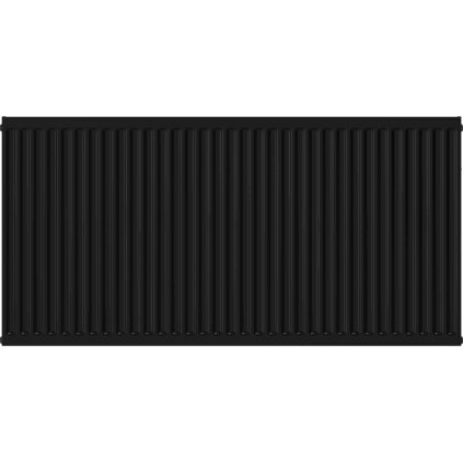 340955 5 mexen panelovy radiator mexen c33 600 x 1200 mm bocne pripojenie 2801 w cierny w433 060 120 70