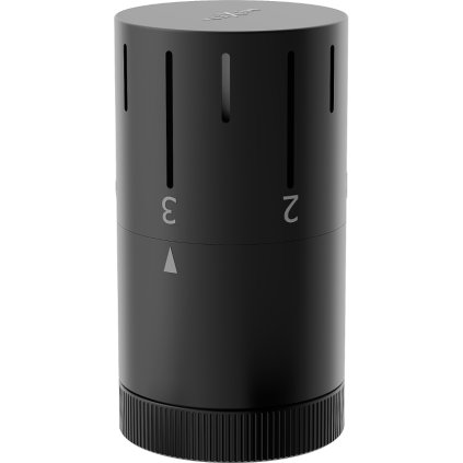 Mexen, cap termostatic M30x1.5mm, negru mat, W908-005-70