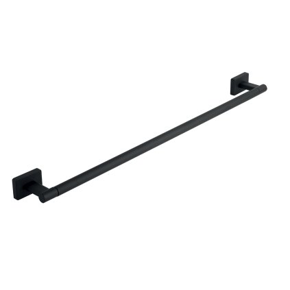 Novaservis - Suport prosop GRETA 600 mm, negru mat, AGR09BL