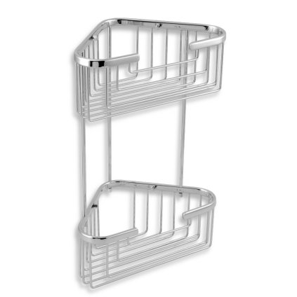 Novaservis - Raft dublu de colt mic adanc Wire program crom, 6078.0