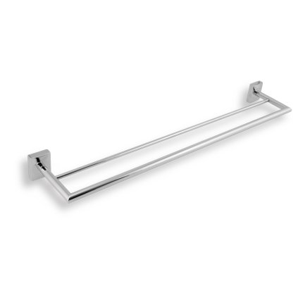 Novaservis - Suport dublu pentru prosoape 650 mm Metalia 12 crom, 0225.0