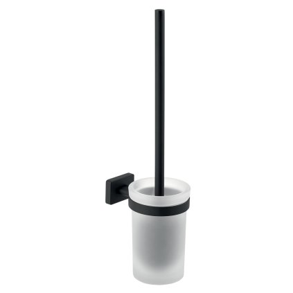 Novaservis - perie de toaleta GRETA, negru mat, AGR14BL