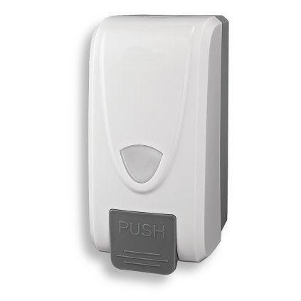 Novaservis - Dozator pentru sapun lichid 1000 ml, alb, 69083,1