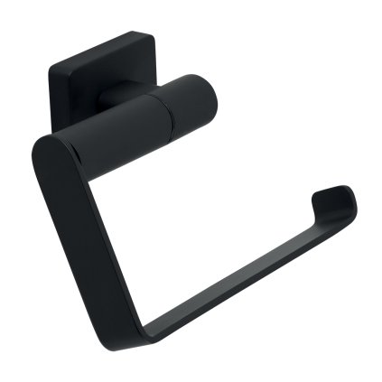 Novaservis - Umeraș pentru hârtie igienică GRETA, negru mat, AGR33BL