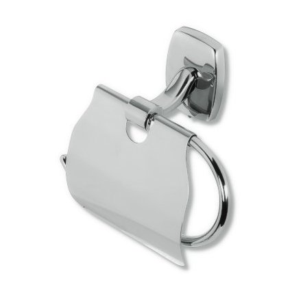 Novaservis - Umeraș pentru hârtie igienică cu capac Orfeus cromat, 6938.0