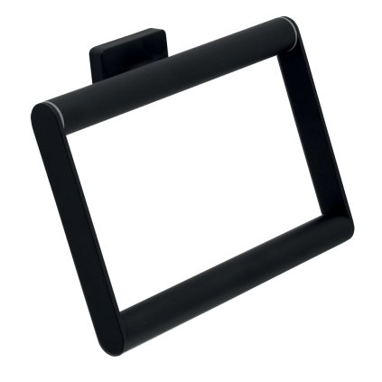 Novaservis - Suport pentru prosoape GRETA, negru mat, AGR11BL