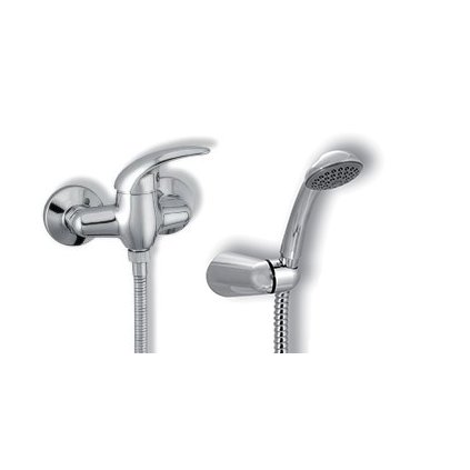 Novaservis Metalia 55, baterie dus 100 mm, crom, 55064.0