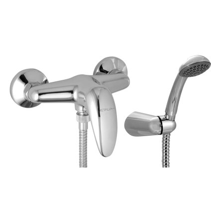 Novaservis Metalia 55, baterie dus 150 mm, crom, 55061.0