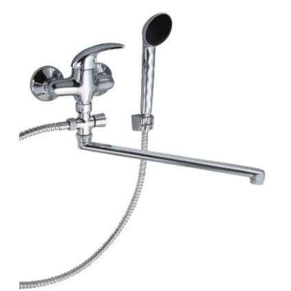 Novaservis Metalia 55, baterie baie panou 100 mm, crom, 55073.0