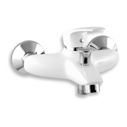 Novaservis Metalia 57, baterie de perete pentru cada fara accesorii, crom, 57020/1,1