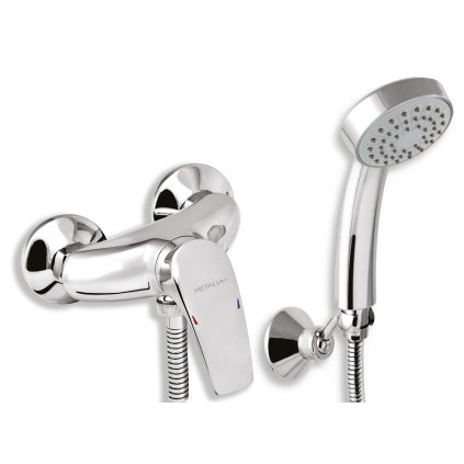 Novaservis Metalia 57, baterie dus 100 mm, crom, 57065.0