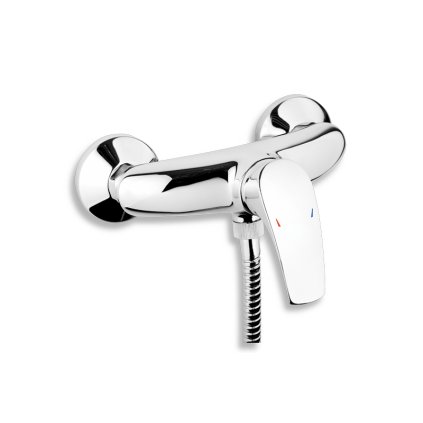 Novaservis Metalia 57, baterie duș fără accesorii 150 mm, crom, 57060/1.0