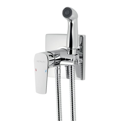 Novaservis Metalia 58, baterie pentru bideu ascuns, crom, 58211.0