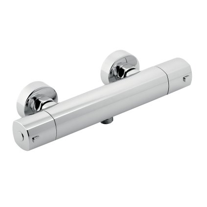 Novaservis Metalia 58, baterie termostatica de dus cu evacuare inferioara, crom, 58960/1-0