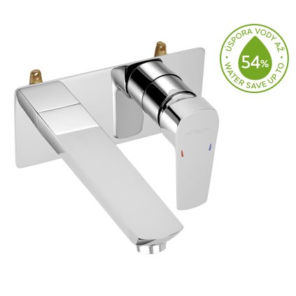 Novaservis Metalia 58, baterie pentru chiuveta sub ipsos, inclusiv corp, crom, 58200.0