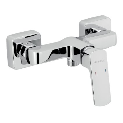 Novaservis Nobless Ego, baterie de duș de perete 150 mm, crom, 43061/1-0
