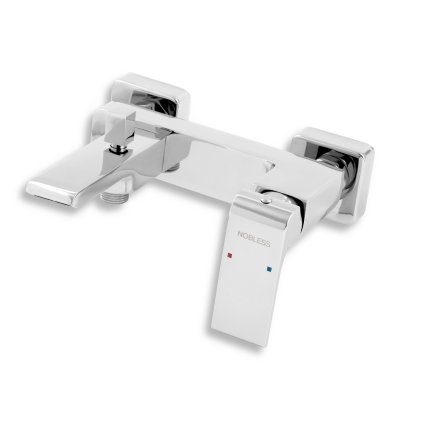 Novaservis Nobless Sharp, baterie pentru cadă fără accesorii 150 mm, crom, 37020/1.0