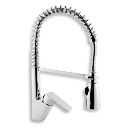 Novaservis Nobless Tina, baterie chiuveta cu spray, crom, 38481.0