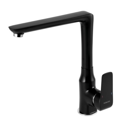 Novaservis Nobless Tina, robinet pentru chiuvetă, negru, 38714-5
