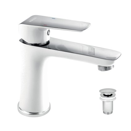 Novaservis Nobless Tina, baterie chiuveta cu set de deșeuri, crom, 38003.1