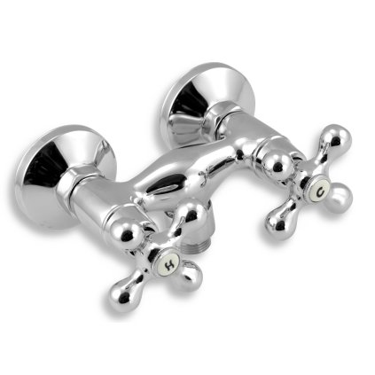 Novaservis Retro II, baterie de duș fără accesorii 100 mm, crom, 99164/1.0