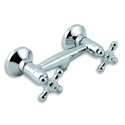 Novaservis Retro II, baterie de dus fara accesorii 150 mm, crom, 99160/1.0