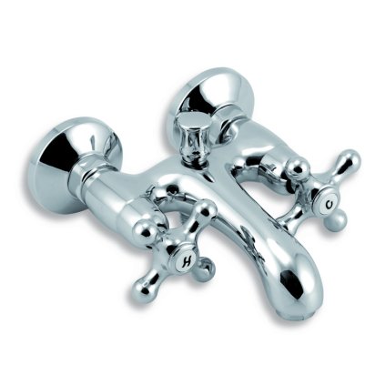 Novaservis Retro II, baterie cadă fără accesorii 100 mm, crom, 99124/1.0