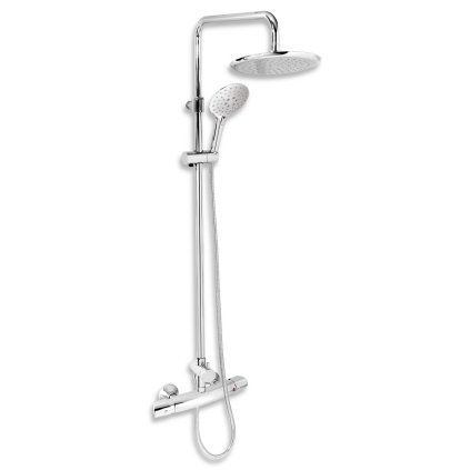 Novaservis Seturi de dus, Set de dus cu termostat, crom, SET068/TER,0