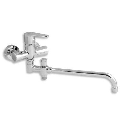 Novaservis Titania Fresh, baterie panou fara accesorii 100 mm, crom, 96037/1.0