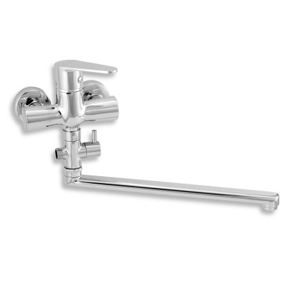 Novaservis Titania Fresh, baterie panou fara dus 100 mm crom, 96673/1.0