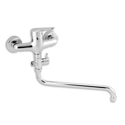Novaservis Titania Iris New, baterie panou fara dus 150 mm, crom, 94471/1.0
