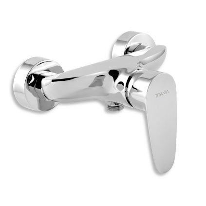 Novaservis Titania Smart, baterie duș perete fără accesorii, crom, 98061/1.0