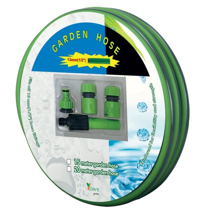 Novaservis, set de gradina 1/2", furtun 15m plastic, DY5115S