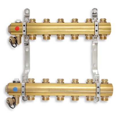 Novaservis, Distribuitor cu valve de reglare si mecanice 7 circuite, RO07S