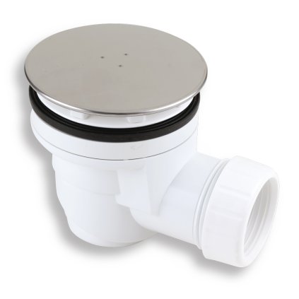 Novaservis, Tava sifon 60/40 plastic INOX, 470-P