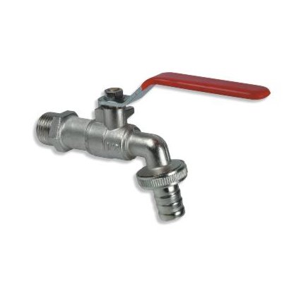 Novaservis, robinet cu bilă de grădină cu pârghie 1/2"3/4", CF2002/15