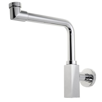 Omp Tea, sifon pentru chiuvetă cu economie de spațiu QUASAR, 1'1/4-32 mm, crom, 811.215.5.K