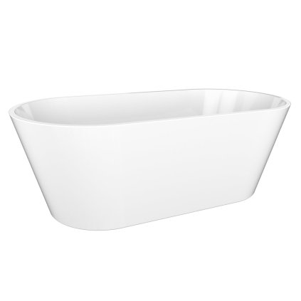 Polysan, cadă de sine stătătoare AZRA 170x80x58cm, albă, 68631