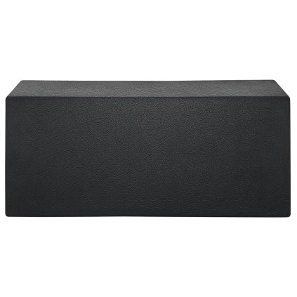 Polysan, perna de baie BRENTO, negru mat, 250501