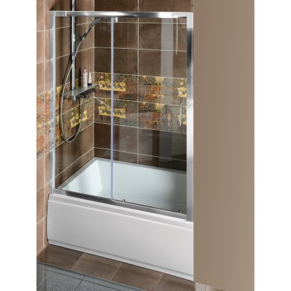 121581 polysan deep sprchove dvere 1500x1650mm cire sklo md1516