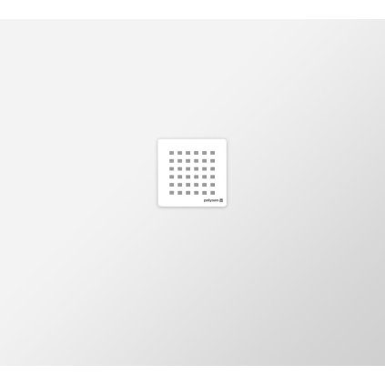 Polysan, cadita de dus FLEXIA din marmura turnata cu posibilitate de reglare a dimensiunii 100x90x3cm, 72925