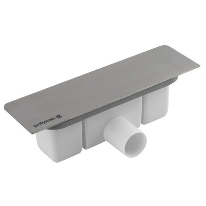 Polysan, sifon pentru cadă KAZUKO, DN40, capac din oțel inoxidabil, 26317